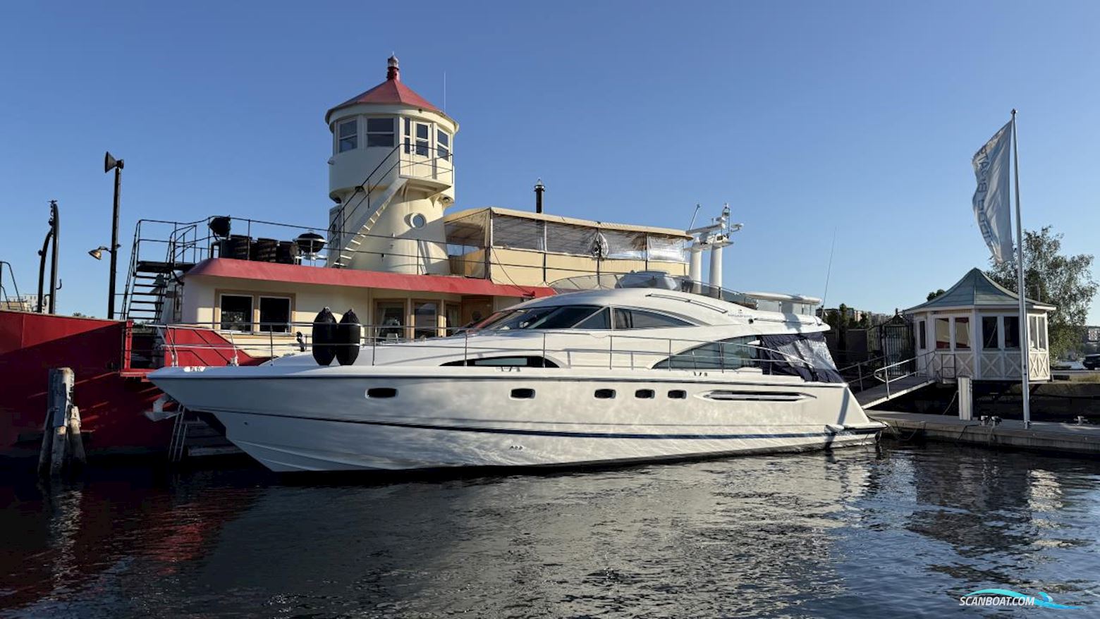 Fairline SQUADRON 58 Motorboot 2007, mit 2x Volvo Penta D12 800 Ca 820h motor, Sweden