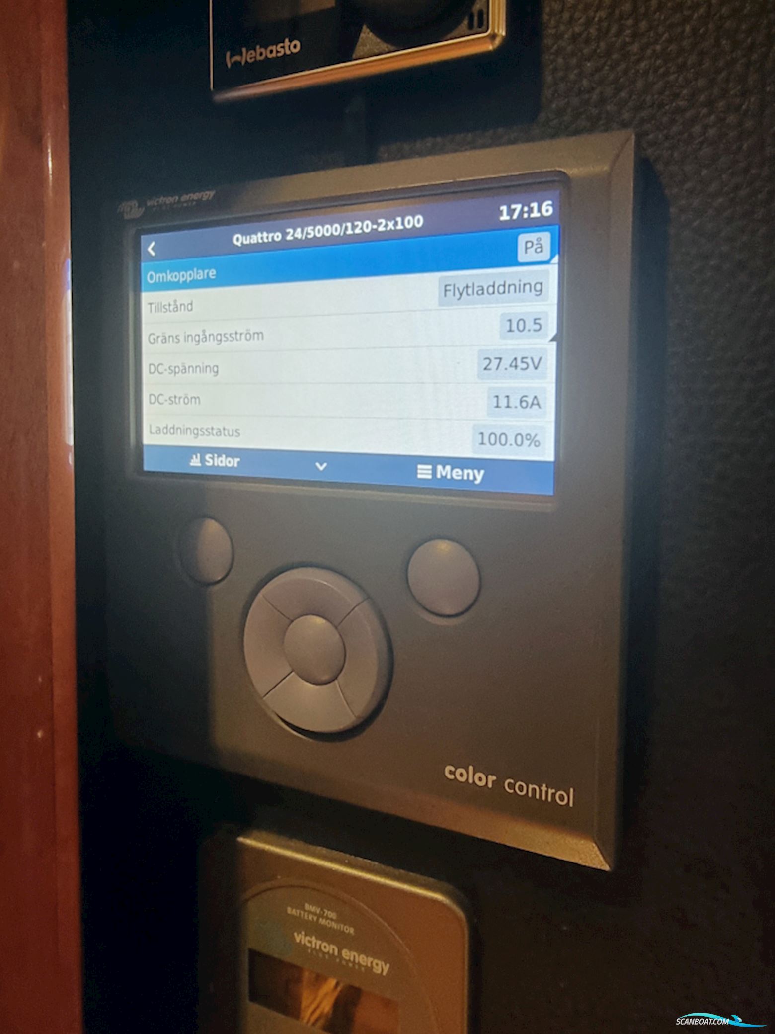 Fairline Squadron 58 Volvo Penta D12-715 EVC