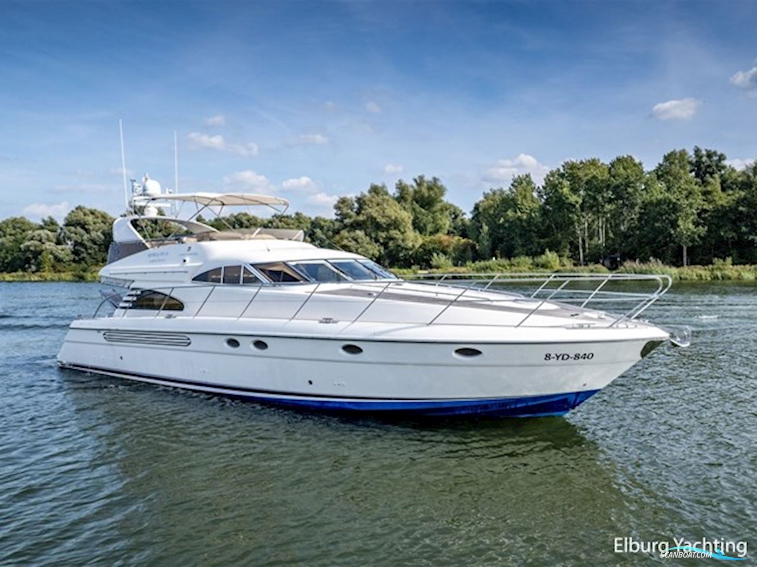 Fairline Squadron 59 Motorboot 1998, Niederlande
