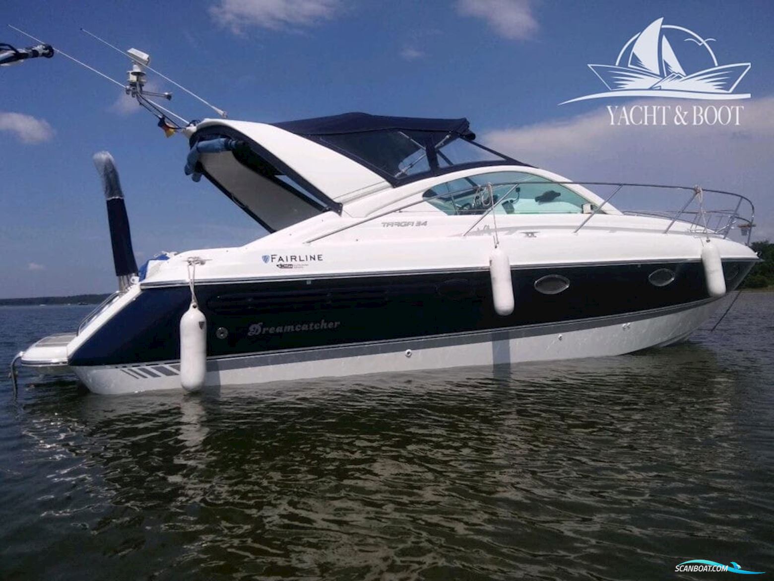 Fairline Targa 34 Motorboot 2001, mit Volvo Penta motor, Deutschland