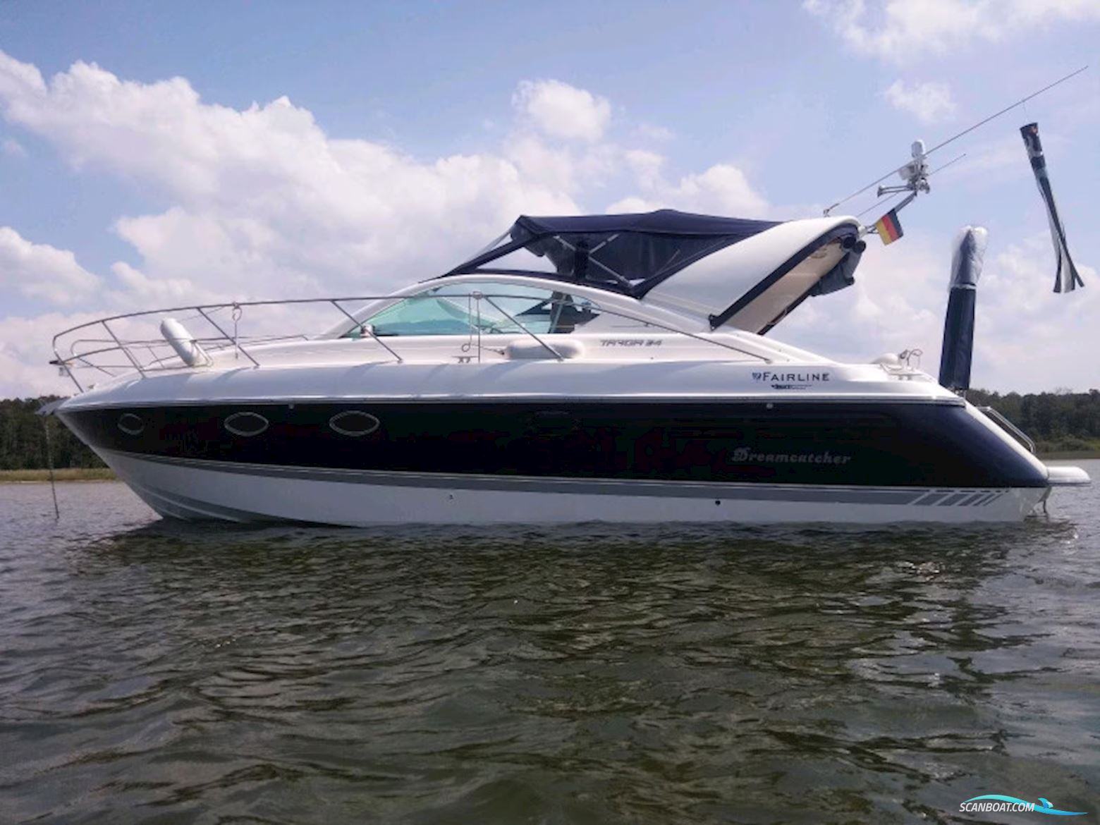 Fairline Targa 34 Motorboot 2001, mit Volo Penta Kad 44 Edc motor, Deutschland