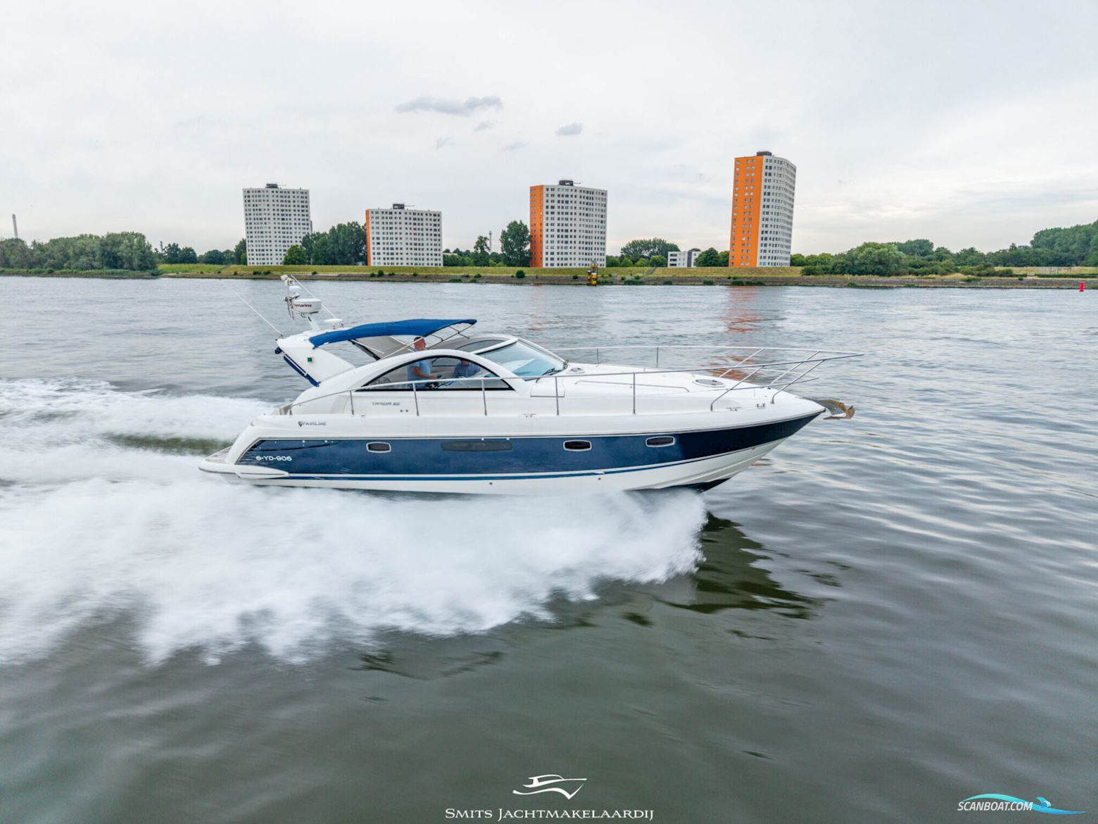 Fairline Targa 38 Motorboot 2008, mit Volvo motor, Niederlande