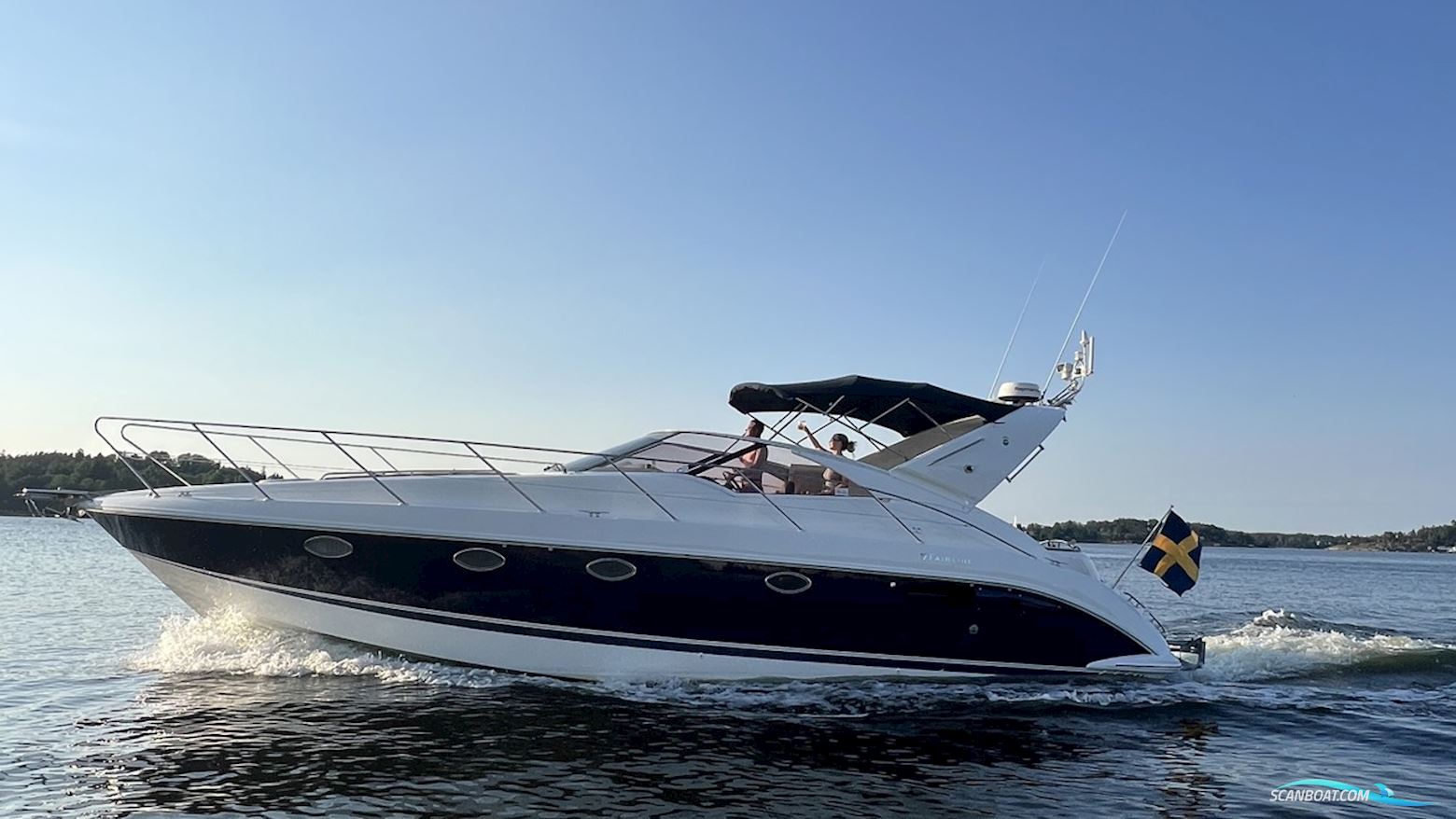 Fairline Targa 40 Motorboot 2005, mit 2x Volvo Penta D6 310 Ca, 960h motor, Sweden