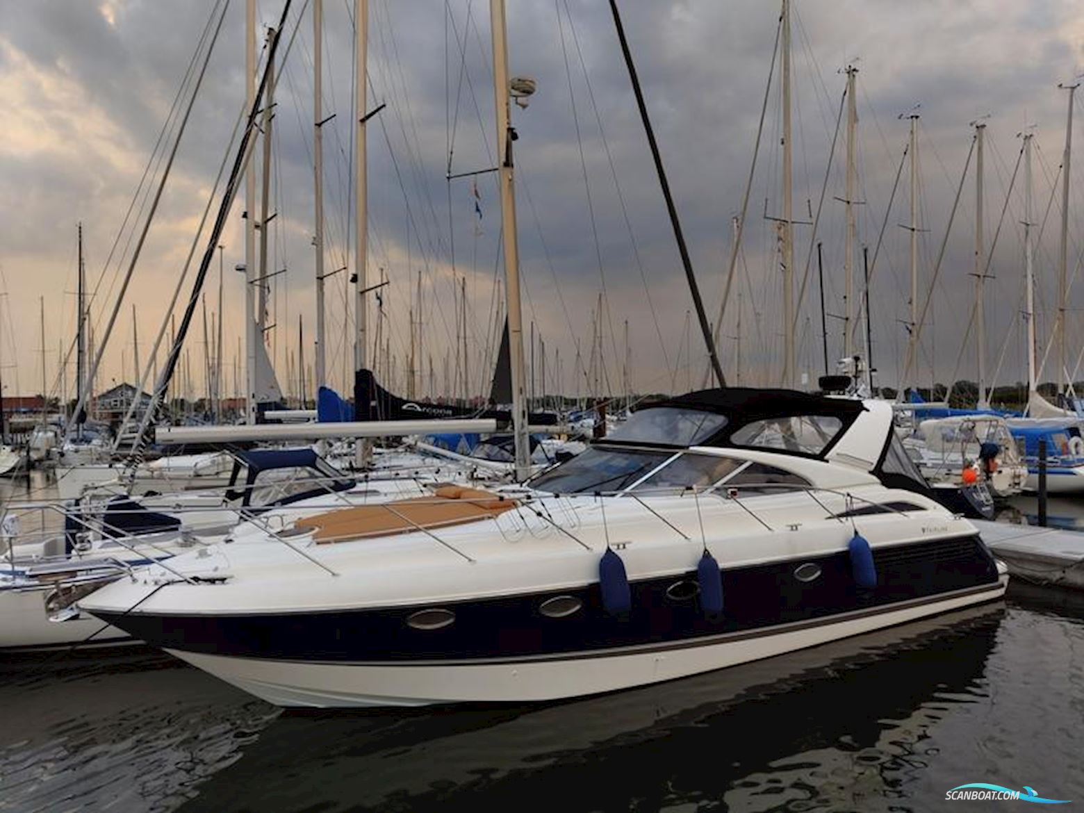 Fairline Targa 43 Motorboot 2001, mit Volvo Penta TAMD 74
 motor, Dänemark