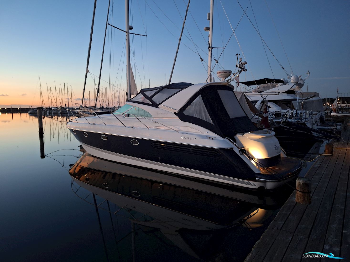 Fairline Targa 43 Motorboot 2000, mit Volvo Penta Tamd motor, Dänemark
