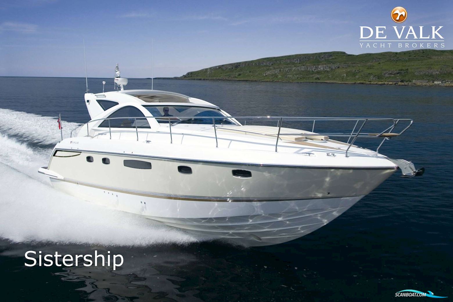 Fairline Targa 44 GT Motorboot 2008, mit Volvo Penta motor, Niederlande