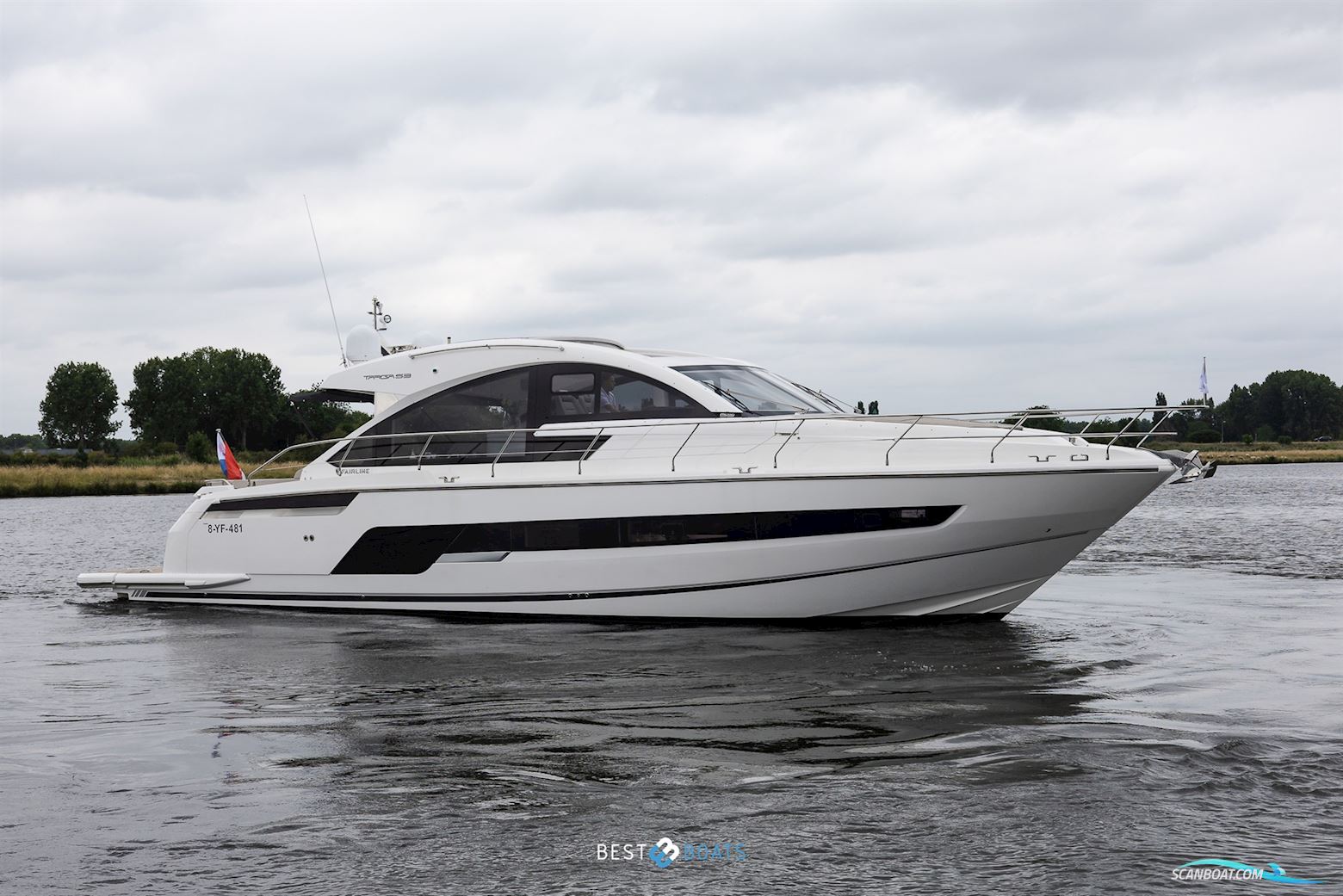 Fairline Targa 53 Open Motorboot 2021, mit Volvo Penta D11-725 motor, Niederlande