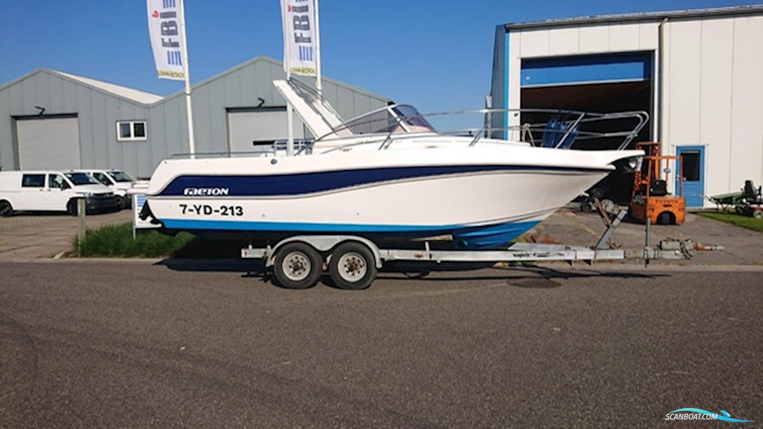 Featon 730 Motorboot 2003, mit Mercruiser motor, Niederlande