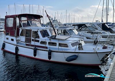 Feltz 1080AK Motorboot 1978, mit Mercedes OM 352 126 PS 6 Cylinder motor, Dänemark