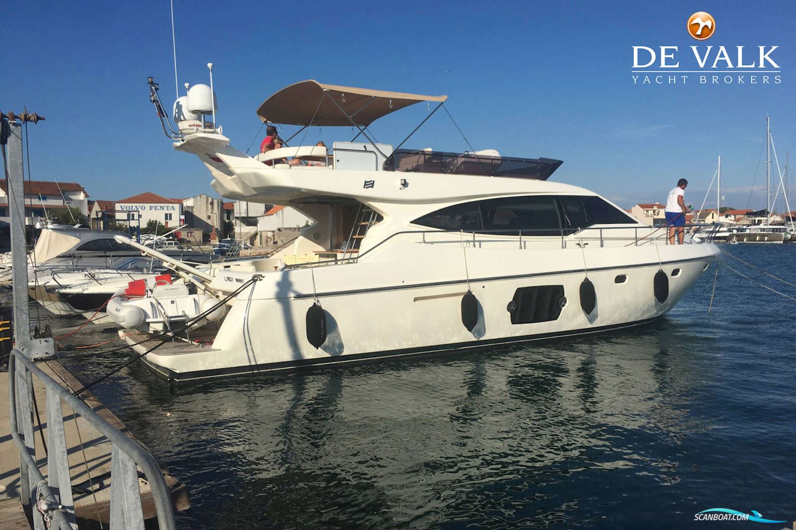 Ferretti 510 Motorboot 2008, mit Man motor, Kroatien