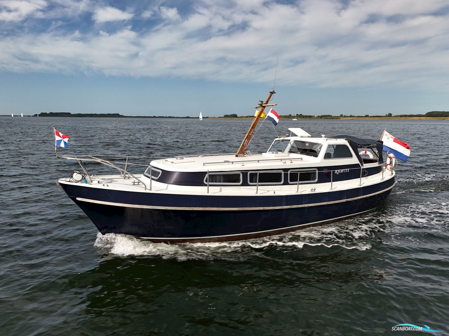 Finnclipper 35 Motorboot 1967, mit Perkins 4.236M motor, Niederlande