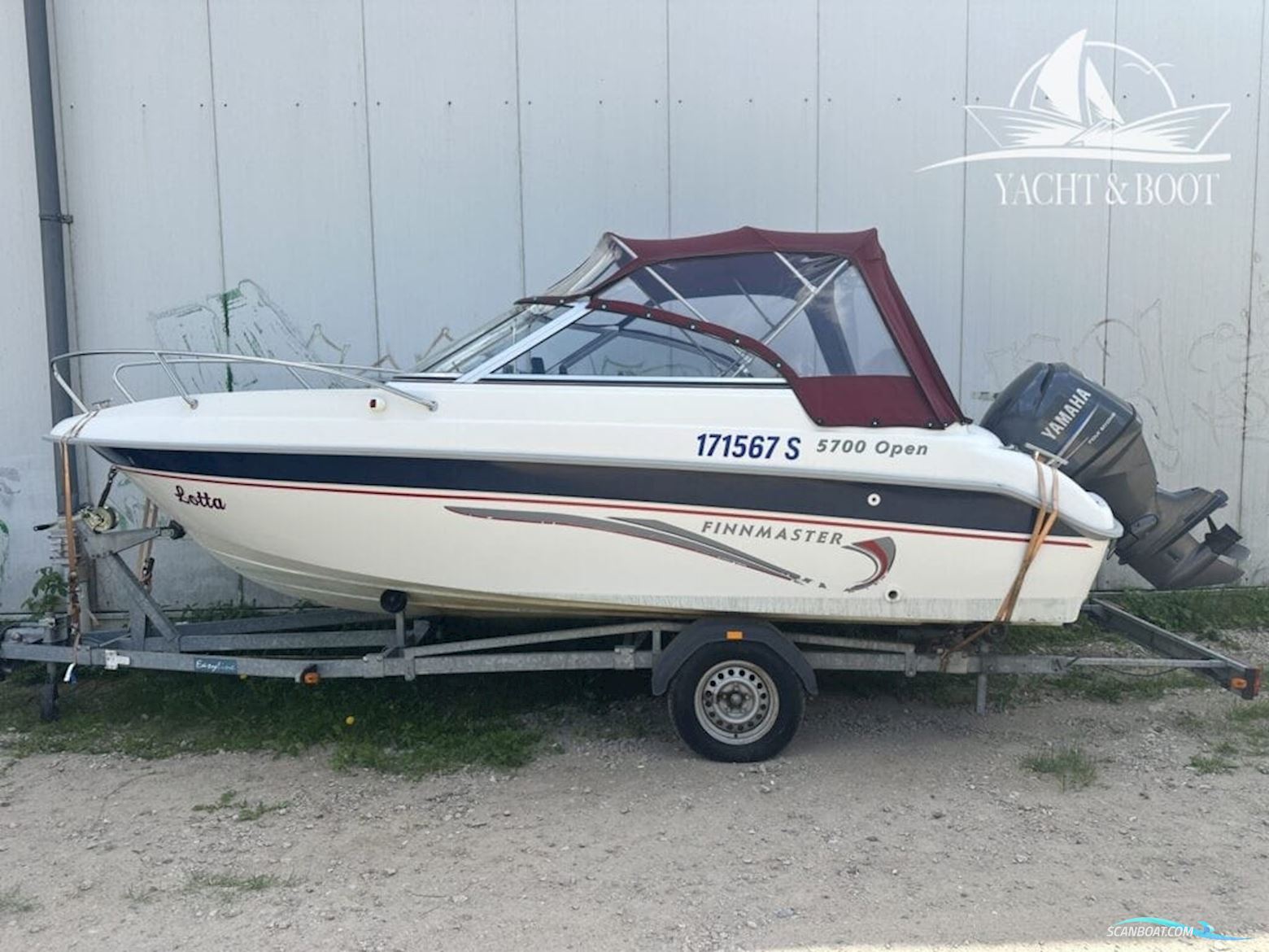 Finnmaster 5700 Open Motorboot 2007, mit Yamaha Motor Company motor, Deutschland