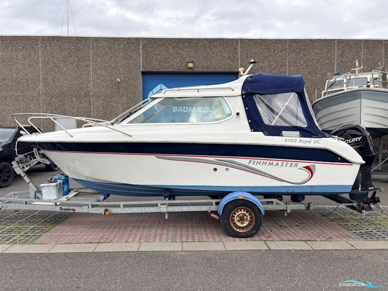 Finnmaster 6100 Royal OC Motorboot 2005, mit Mercury motor, Dänemark