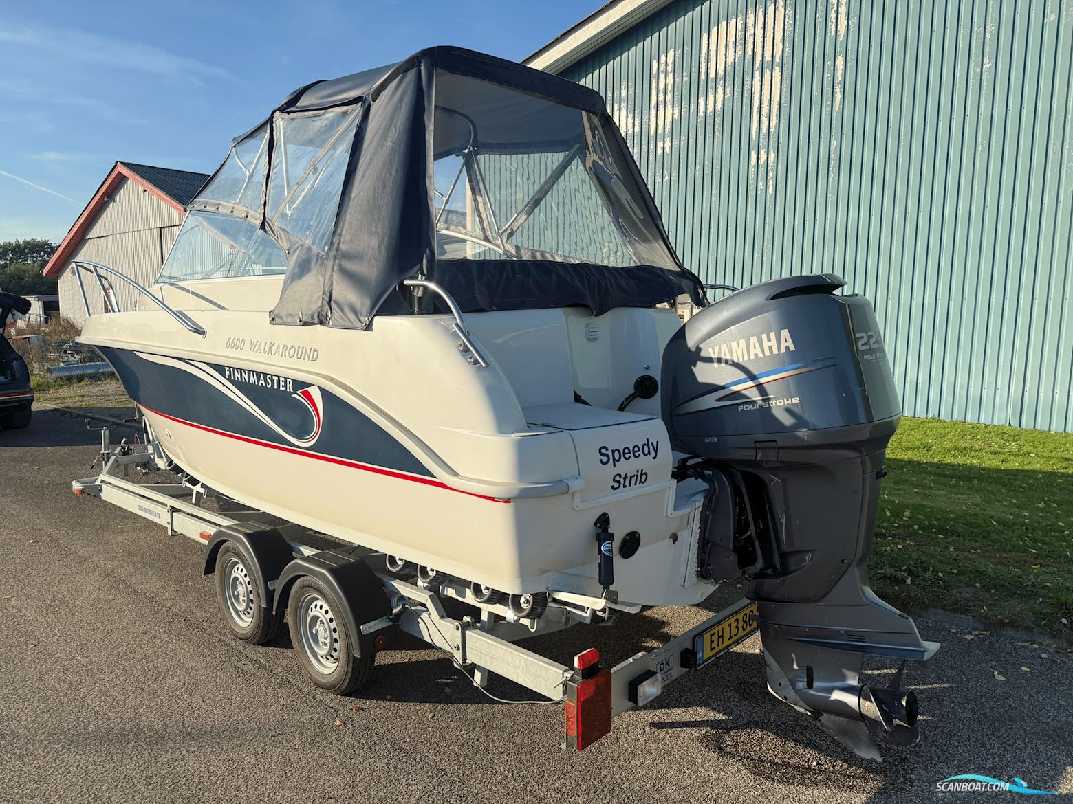 Finnmaster 6600 WA med 225 hk Yamaha