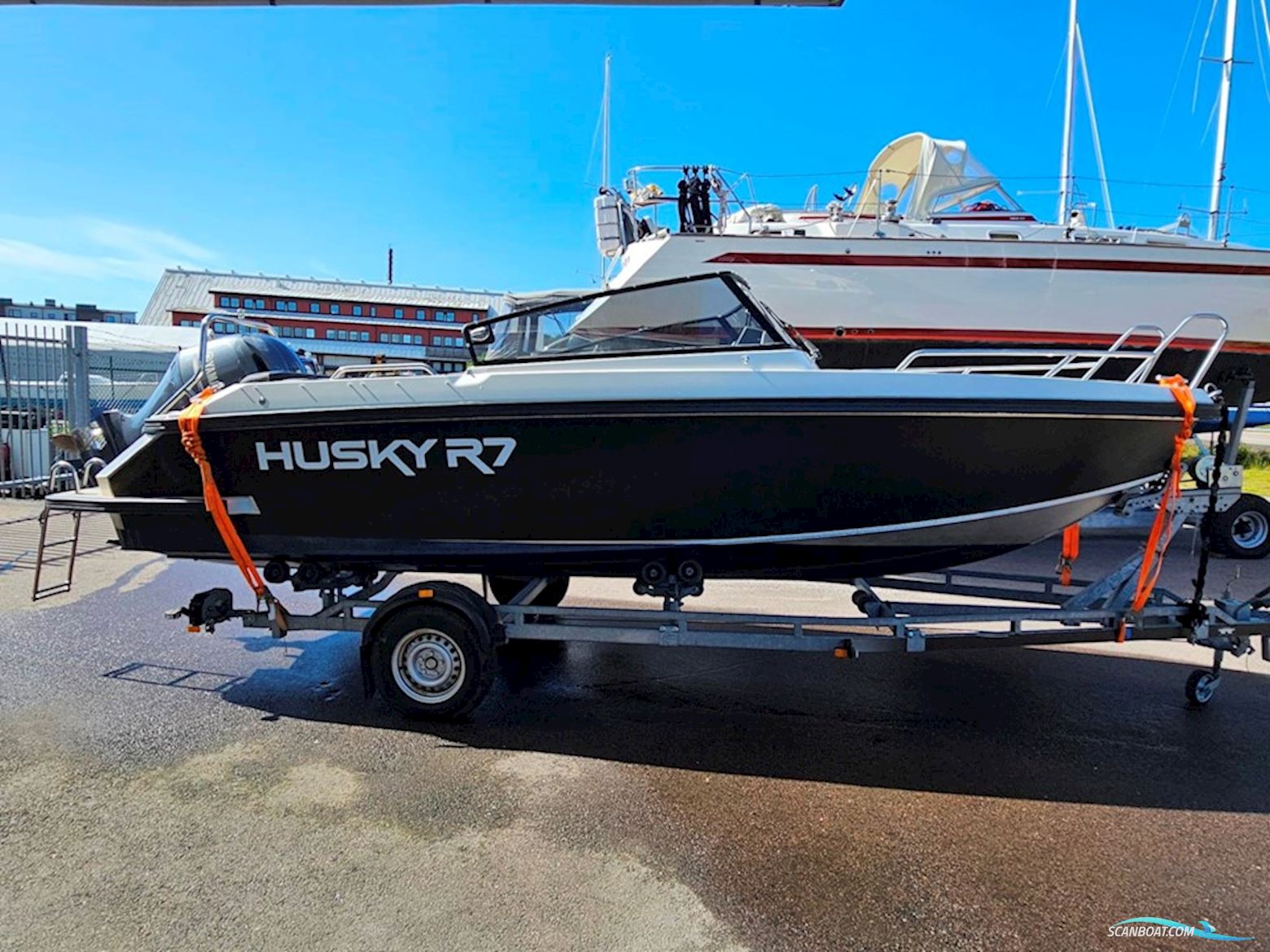 Finnmaster Husky R7 Motorboot 2020, mit Yamaha F 200 Fetx motor, Sweden