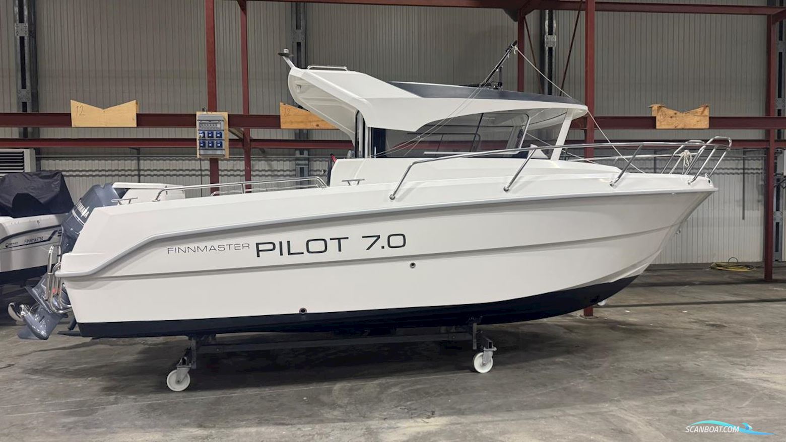 FINNMASTER PILOT 7.0 Motorboot 2013, mit Yamaha motor, Sweden