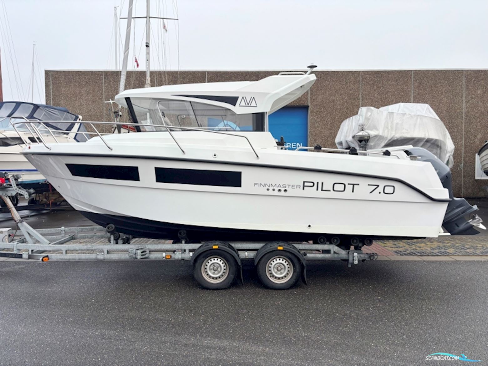 Finnmaster Pilot 7,0 Motorboot 2015, mit Yamaha motor, Dänemark