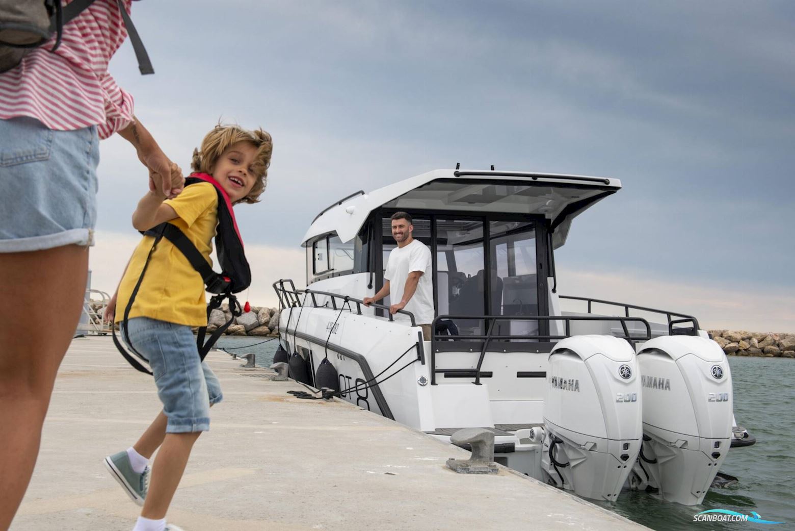 Finnmaster Pilot 8 - Yamaha 2x150 HK/Udstyr