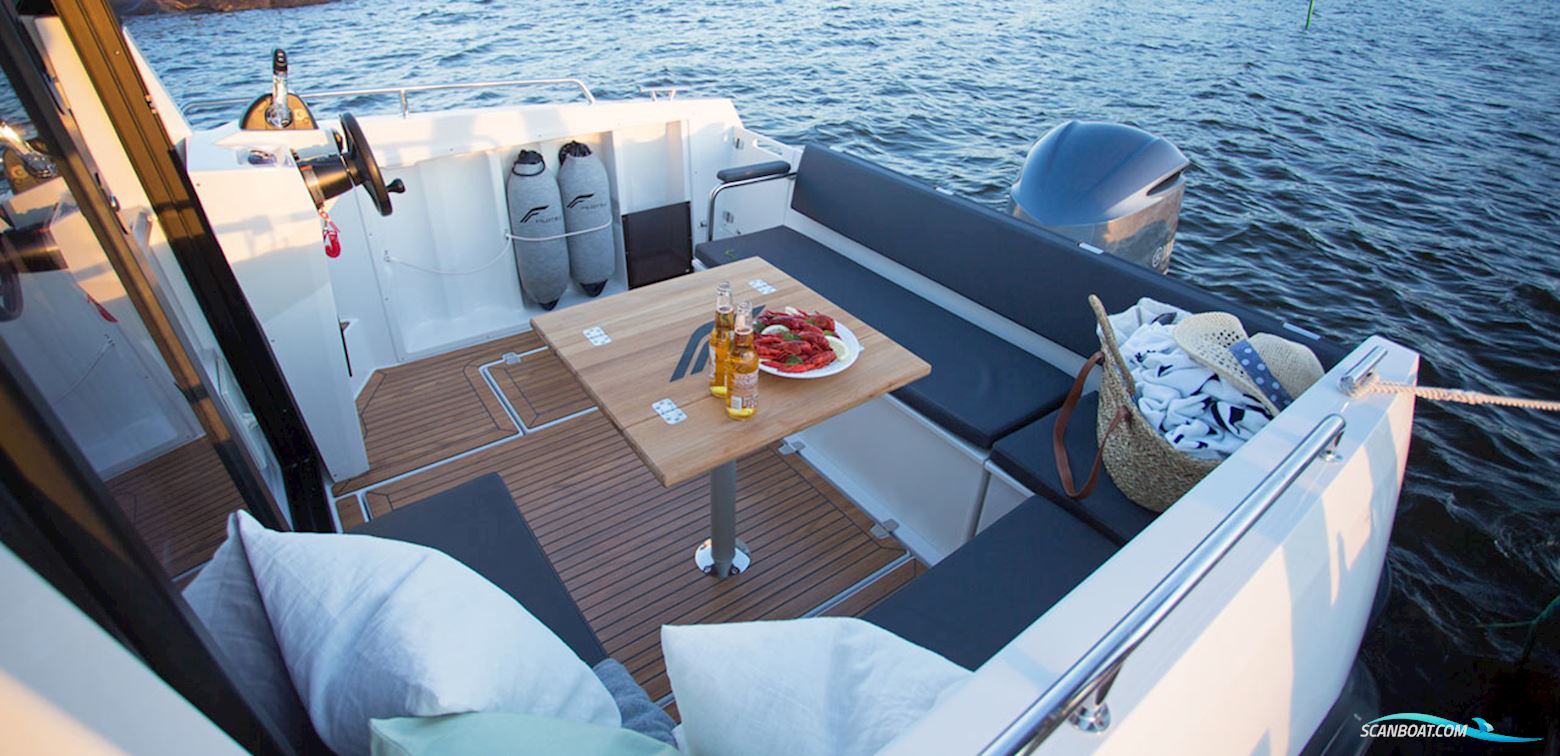 Finnmaster Pilot 8 - Yamaha 2x150 HK/Udstyr