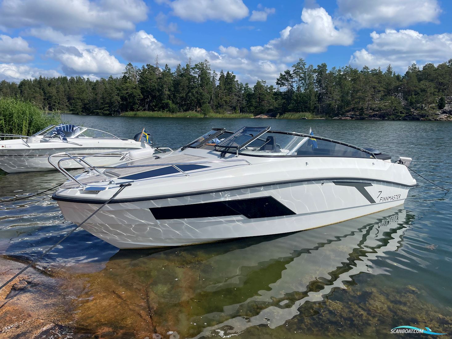 Finnmaster T7 Motorboot 2019, mit Yamaha motor, Sweden