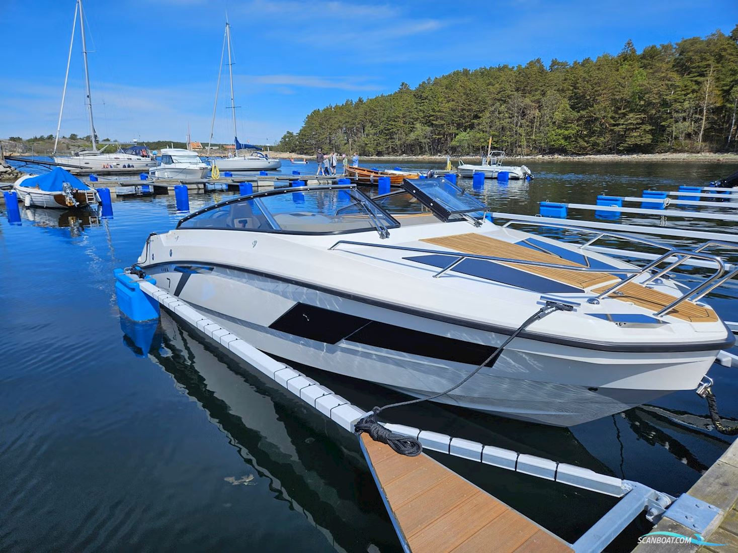Finnmaster T7 Motorboot 2018, mit Yamaha Utombordare 225 HK motor, Sweden