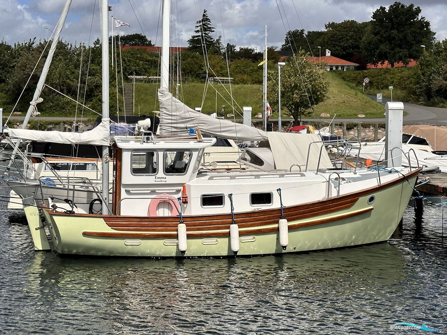 Fisher Potter 25 Motorboot 1978, mit Volvo Penta D1 30 motor, Dänemark