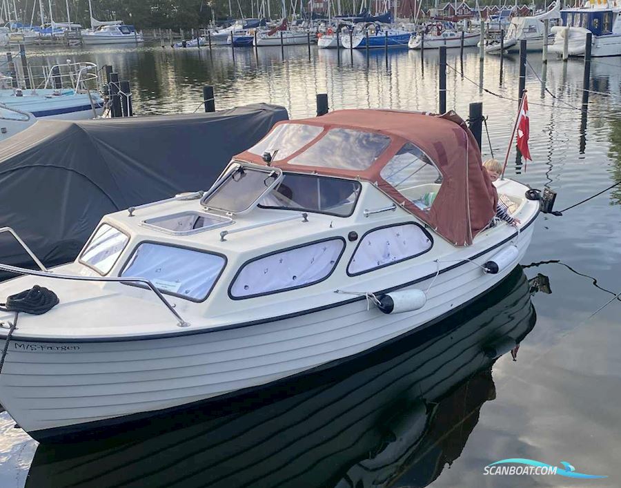 Fjord 20 Motorboot 1986, mit Volvo Penta MD11C motor, Dänemark