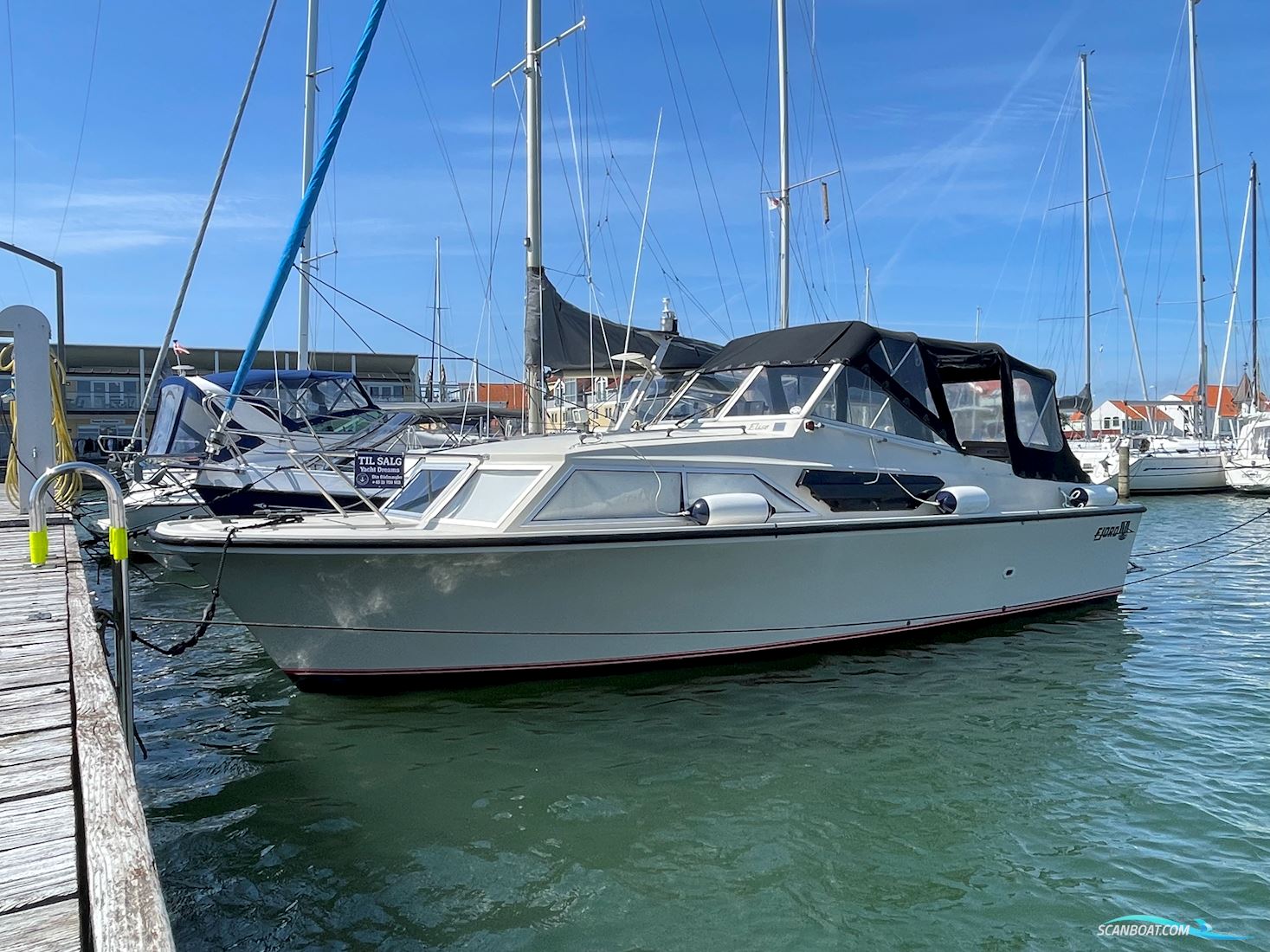 Fjord 27 Motorboot 1978, mit Volvo Penta MD32A motor, Dänemark