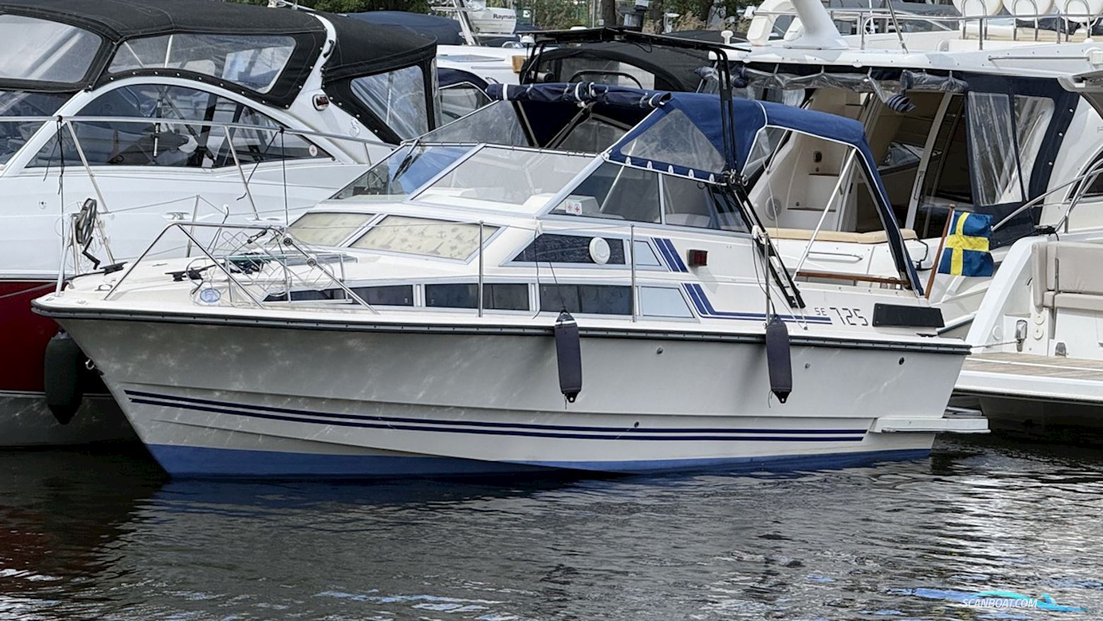 Fjord 725 SE Motorboot 1987, mit Volvo Penta motor, Sweden