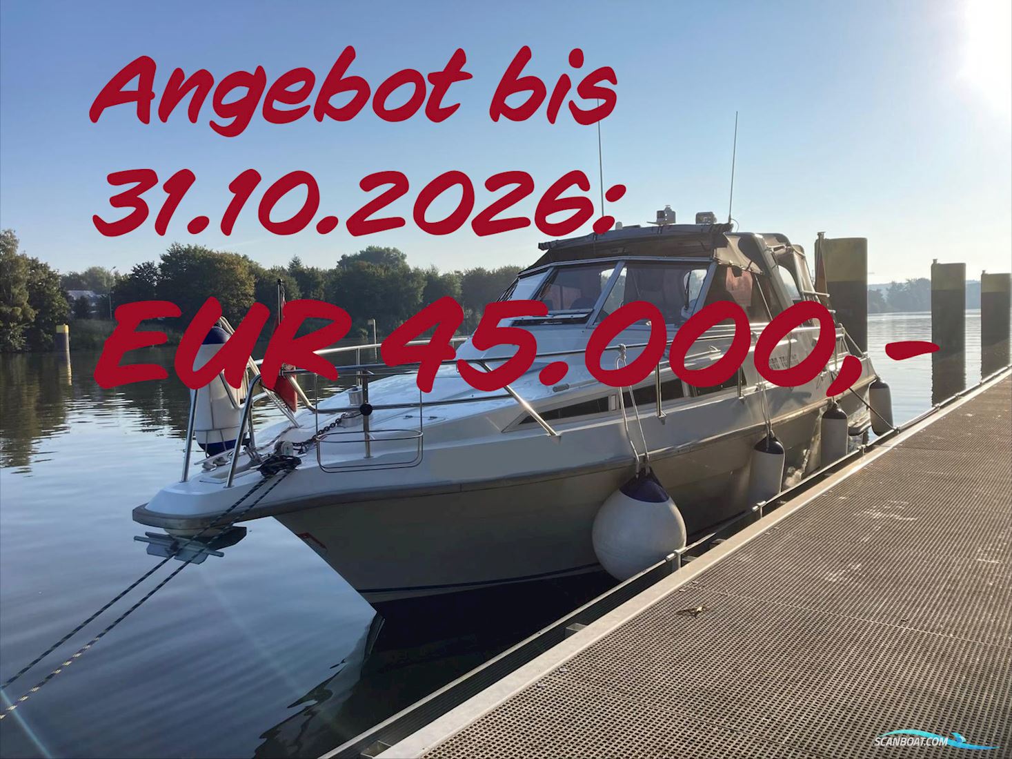 Fjord 980 AC Touring Motorboot 1995, mit Volvo Penta KAMD42A motor, Deutschland