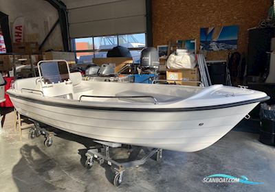 Fjordjollen 434 SC Fisk M/Yamaha F9,9 Motorboot 2025, mit Yamaha F9,9 motor, Dänemark