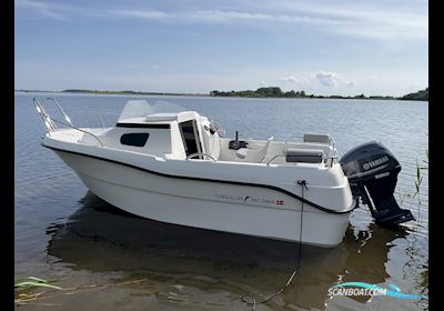 Fjordjollen 450 Cabin Motorboot 2024, mit Yamaha F40Fetl motor, Dänemark