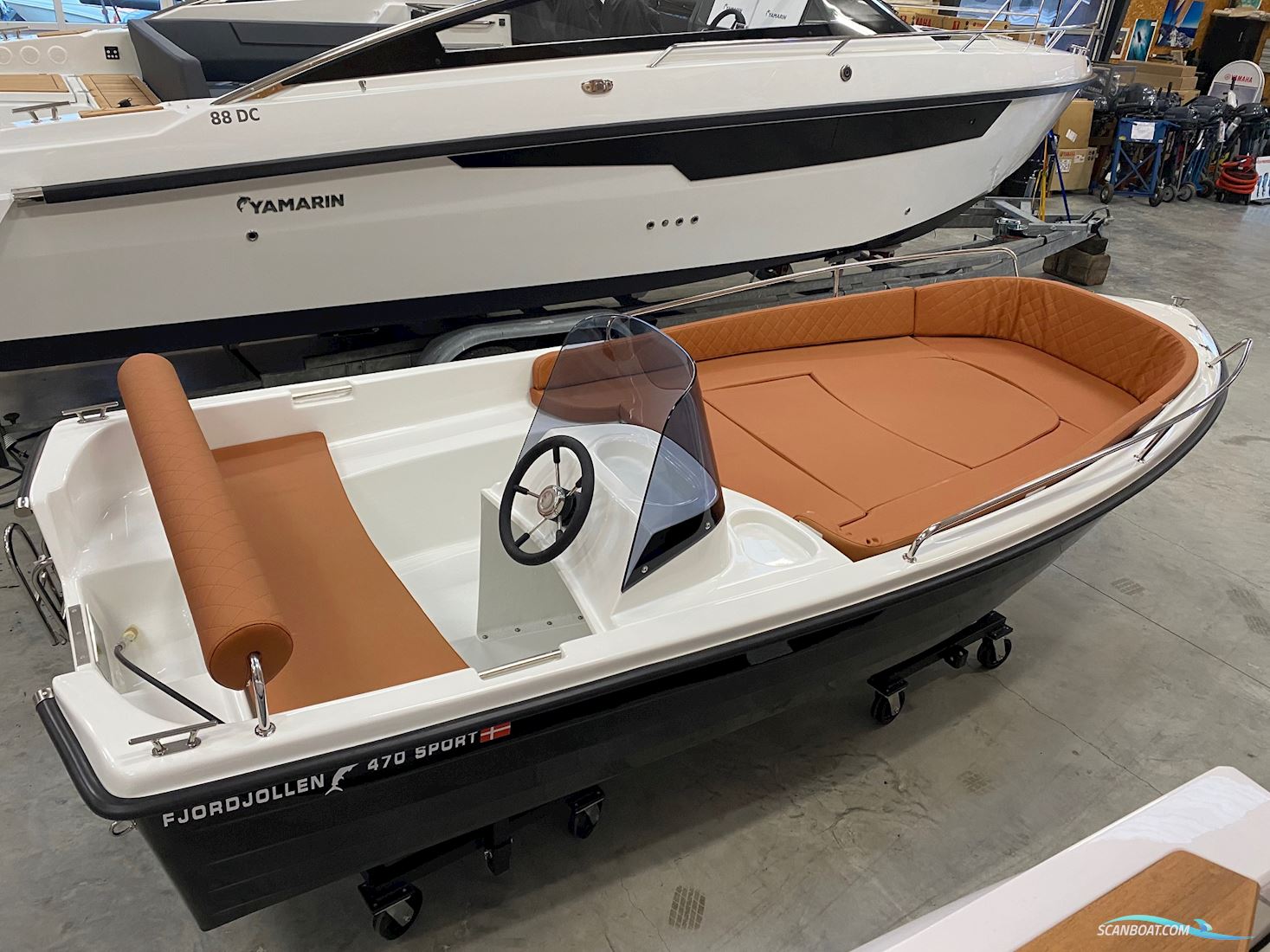 Fjordjollen 470 Sport M. Motor og Udstyr