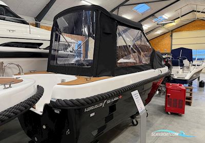 Fjordjollen 500 Classic Høj Kaleche Motorboot 2026, mit Yamaha motor, Dänemark
