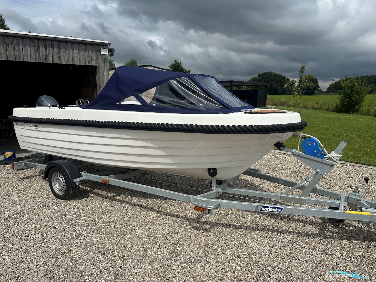 Fjordjollen 500 Classic Motorboot 2023, mit Yamaha F40FETL motor, Dänemark