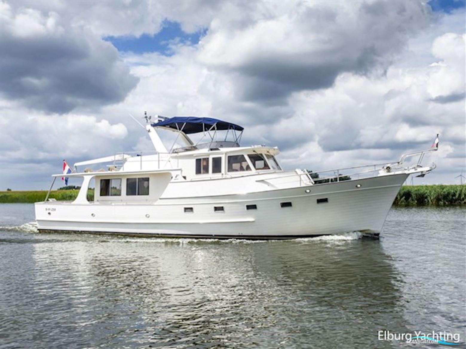 Fleming 55 - Portugese Brug Motorboot 2000, Niederlande