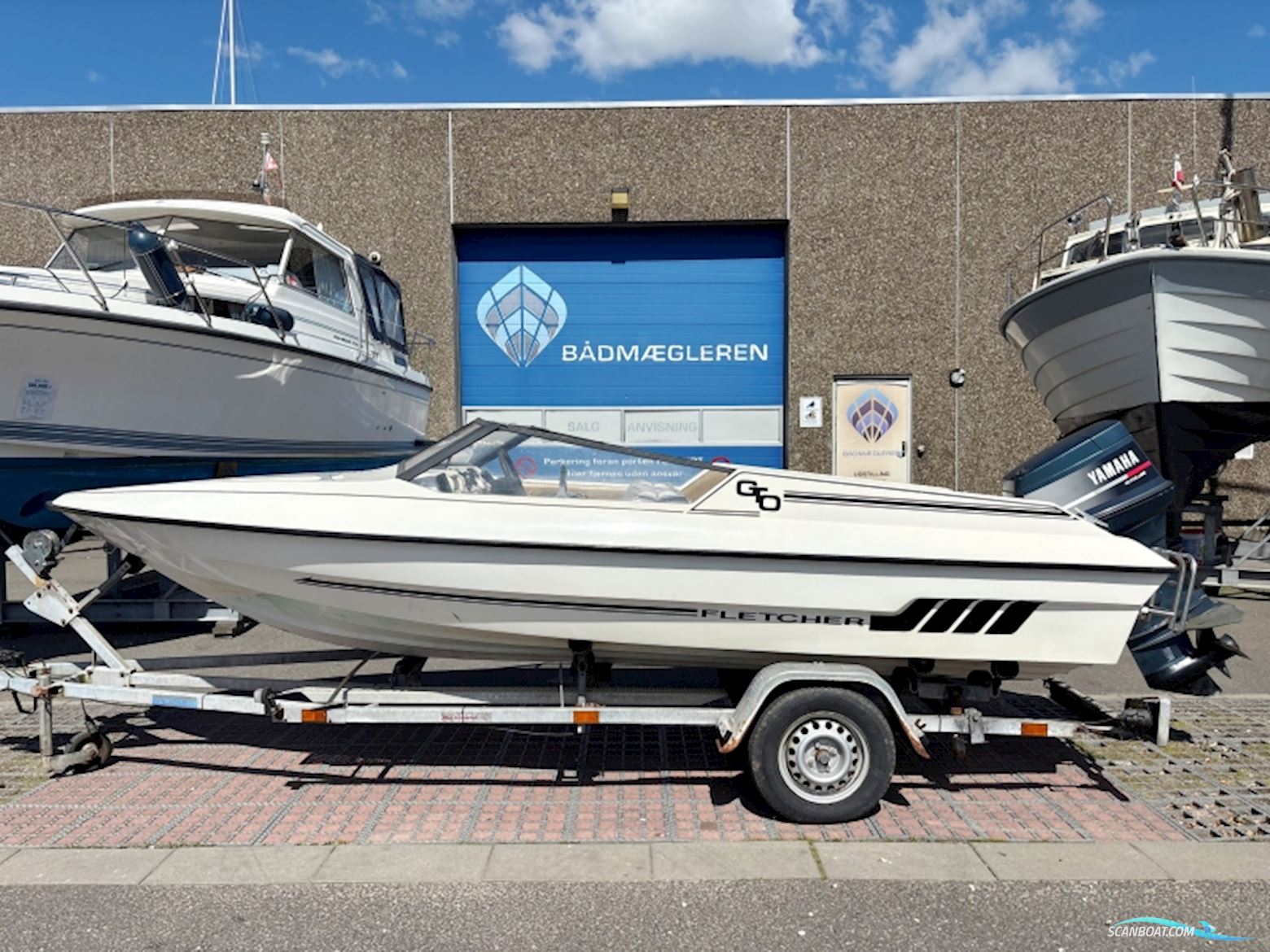 Fletcher 160 Gto Motorboot 1990, mit Yamaha motor, Dänemark