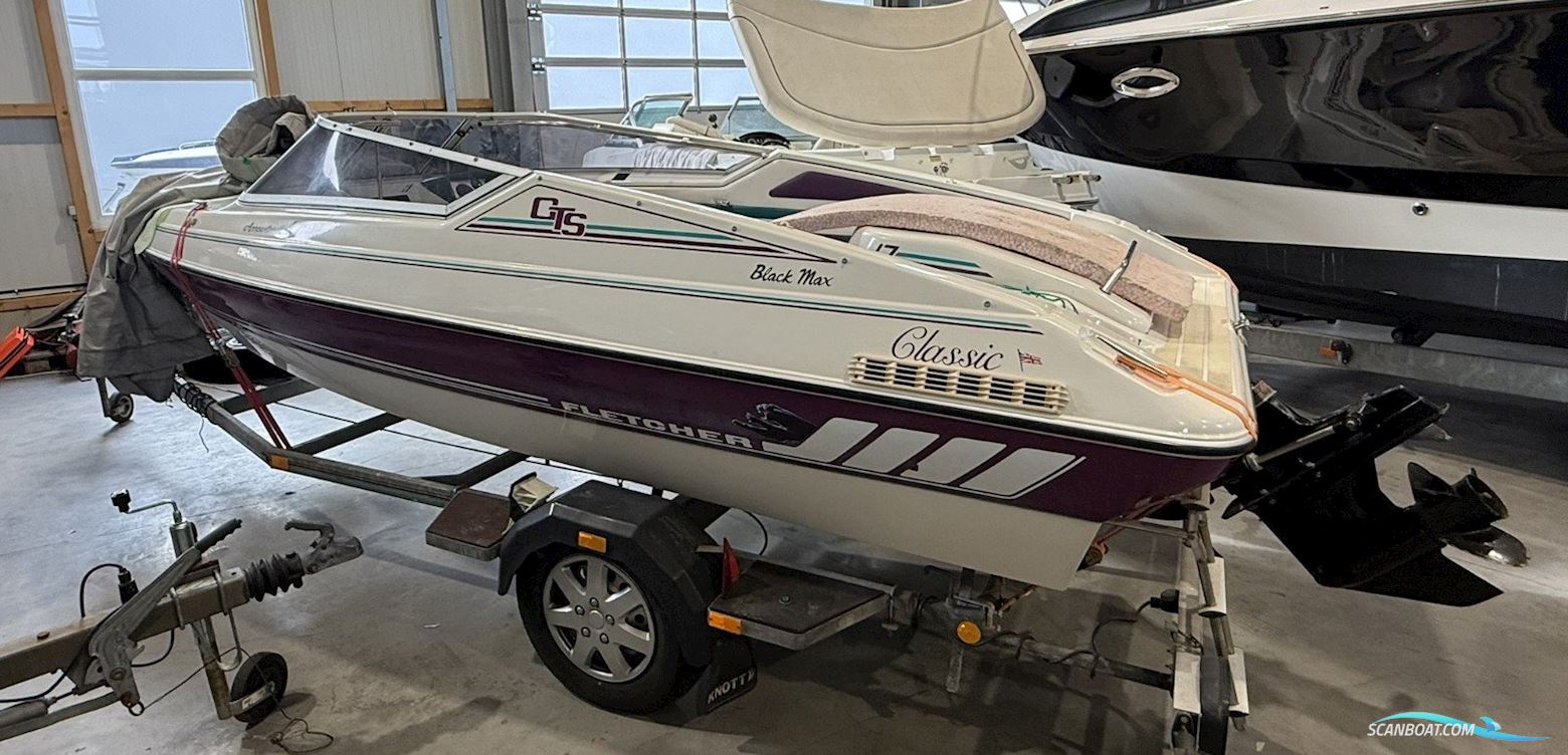 Fletcher 17 Arrowstreak + Trailer Motorboot 1994, mit Mercruiser 3,0 motor, Österreich