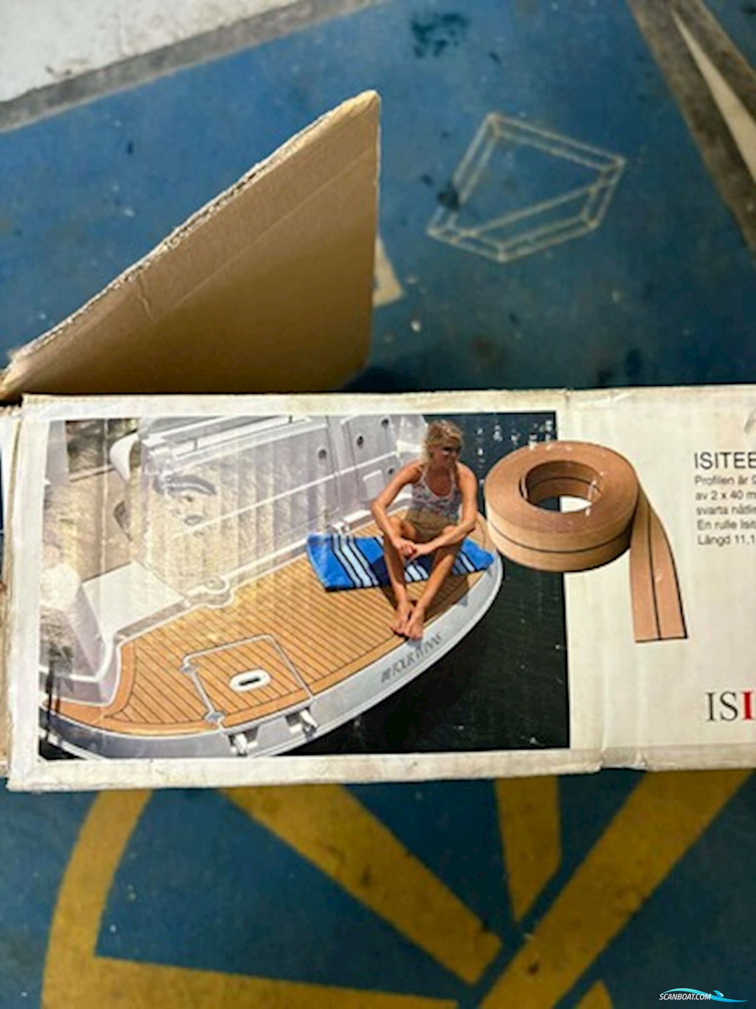 Flexiteek Isiteek 2x45 Motorboot 2025, Dänemark