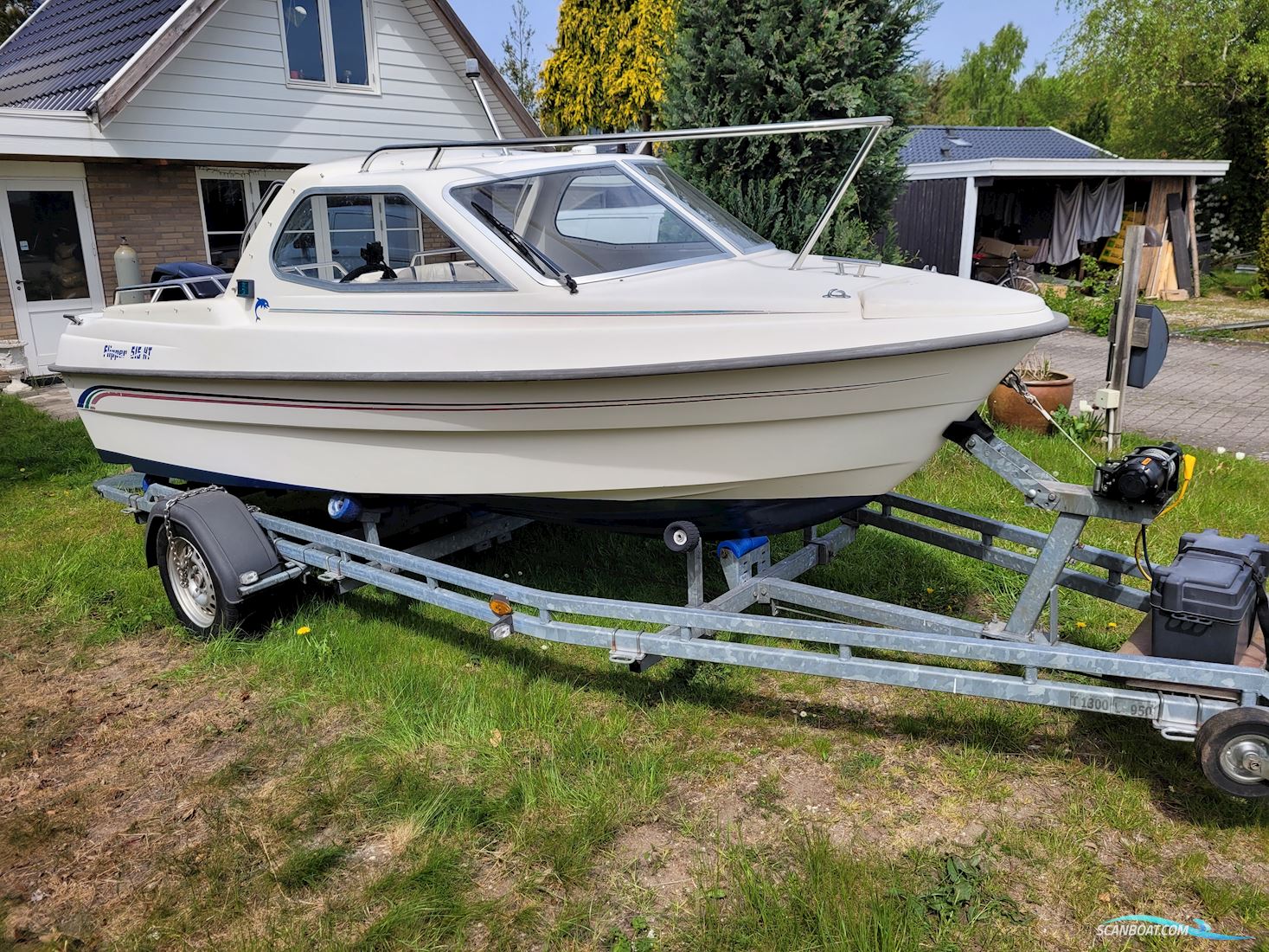 Flipper 515 HT Motorboot 2000, mit Mercury motor, Dänemark