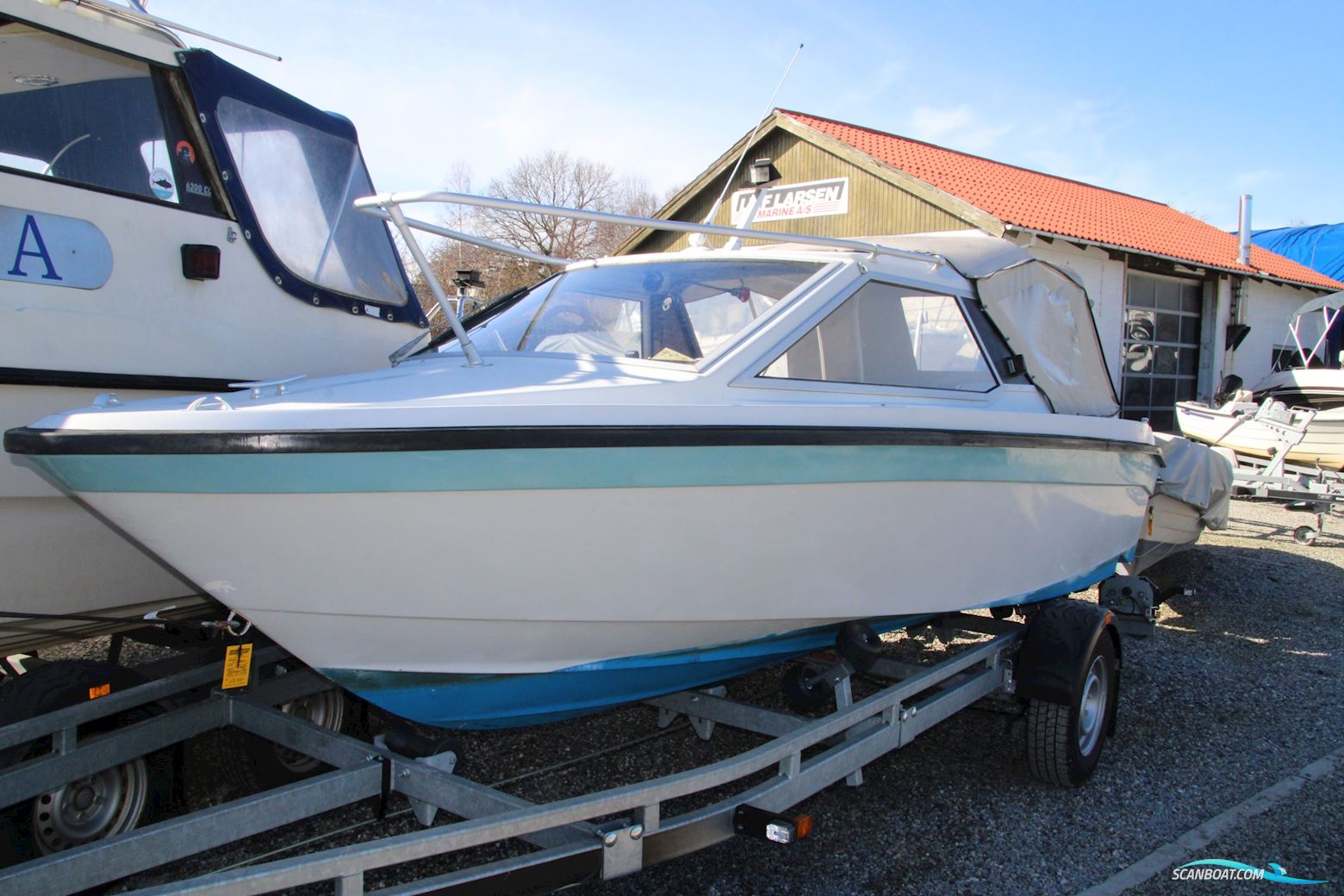 Flipper 535 HT Motorboot 1992, Dänemark