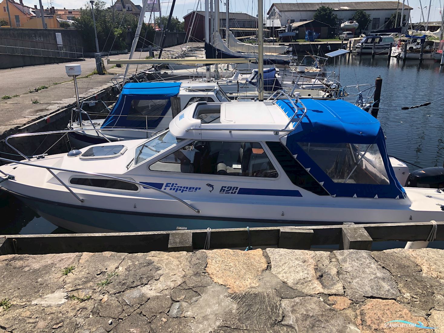 Flipper 620 C Motorboot 1995, mit Suzuki motor, Dänemark