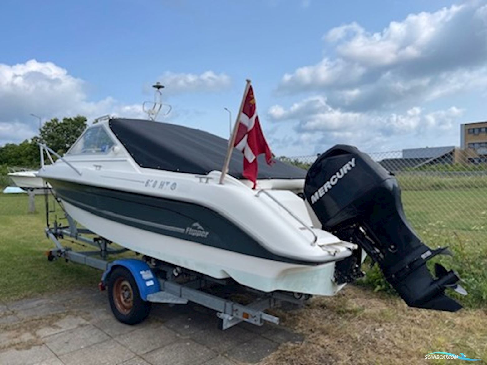 Flipper 630 HT Med Mercury F115 Motorboot 2007, mit Mercury motor, Dänemark