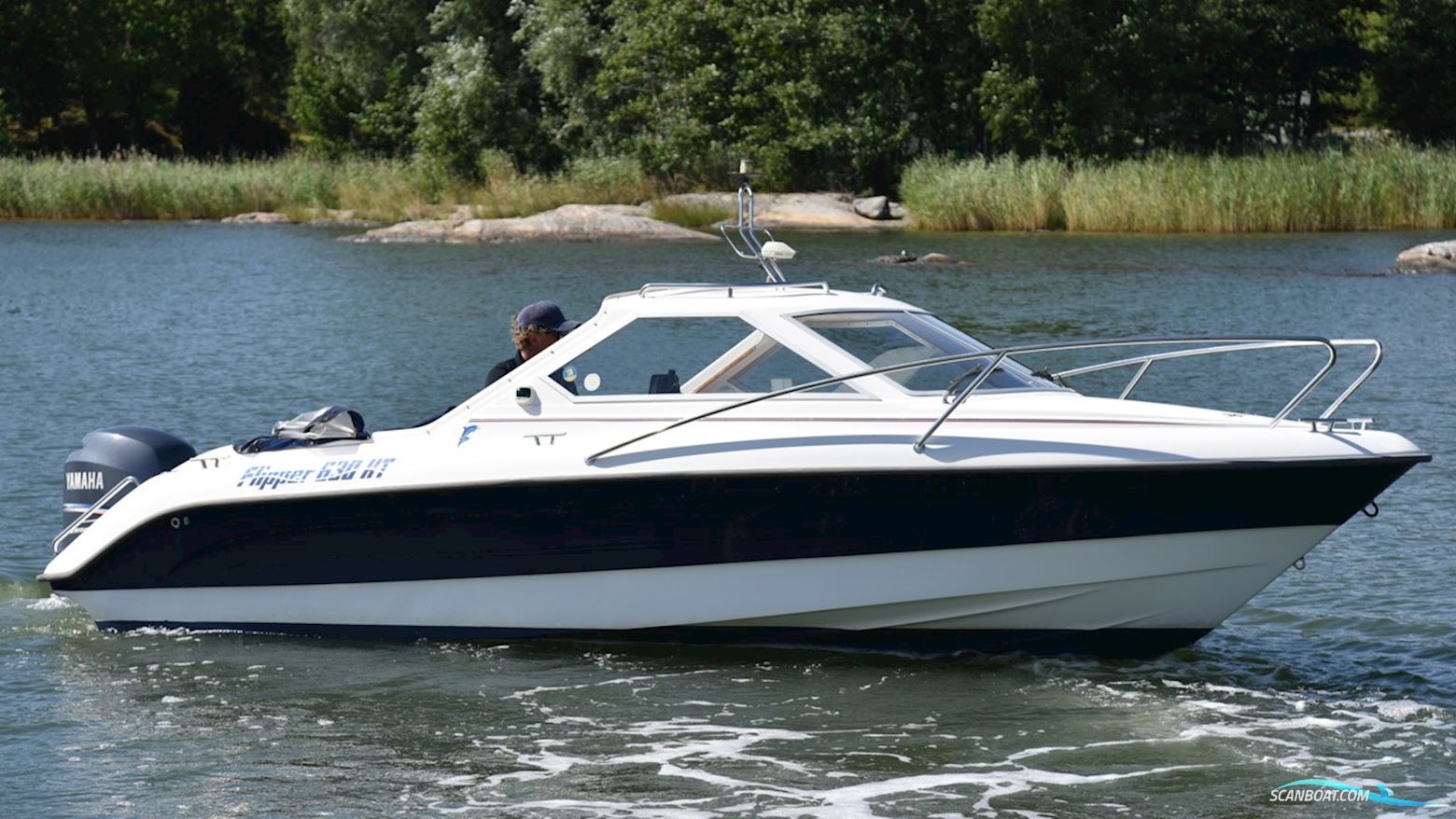 Flipper 630 HT Motorboot 2004, mit Yamaha motor, Sweden