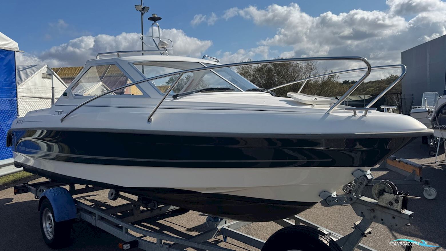Flipper 630 HT Motorboot 2007, mit Mercury motor, Sweden