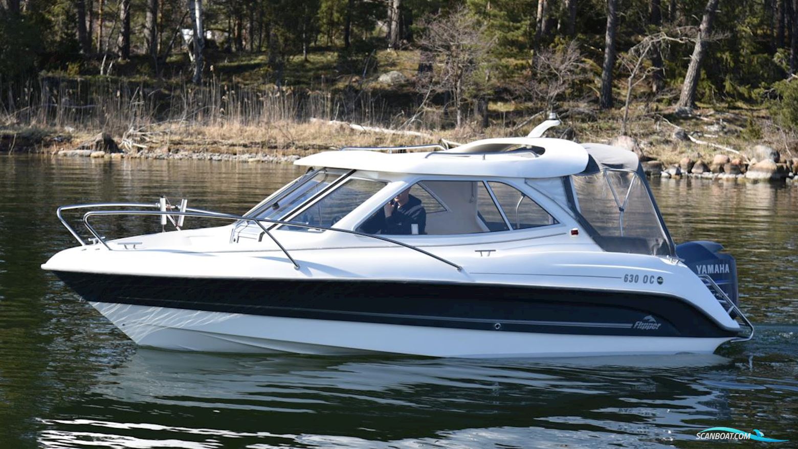 Flipper 630 OC Motorboot 2007, mit Yamaha motor, Sweden
