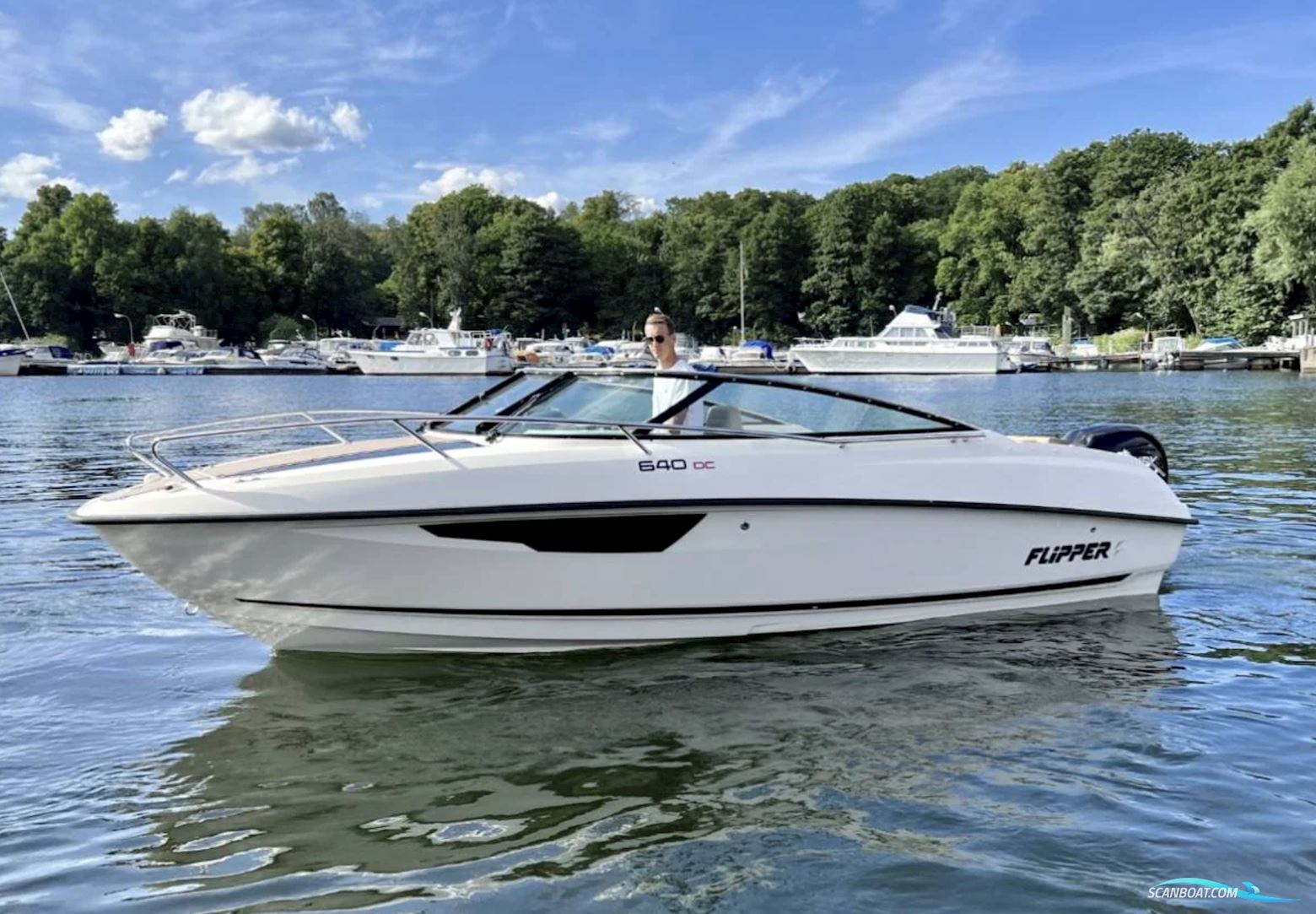 Flipper 640 DC Motorboot 2015, mit Mercury motor, Sweden