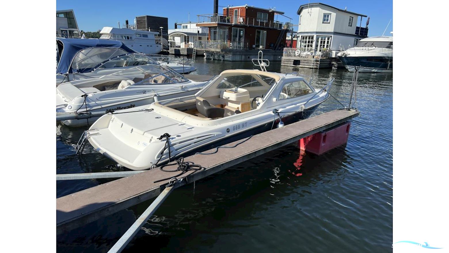 Flipper 666 HT Motorboot 2006, mit Mercruiser motor, Sweden