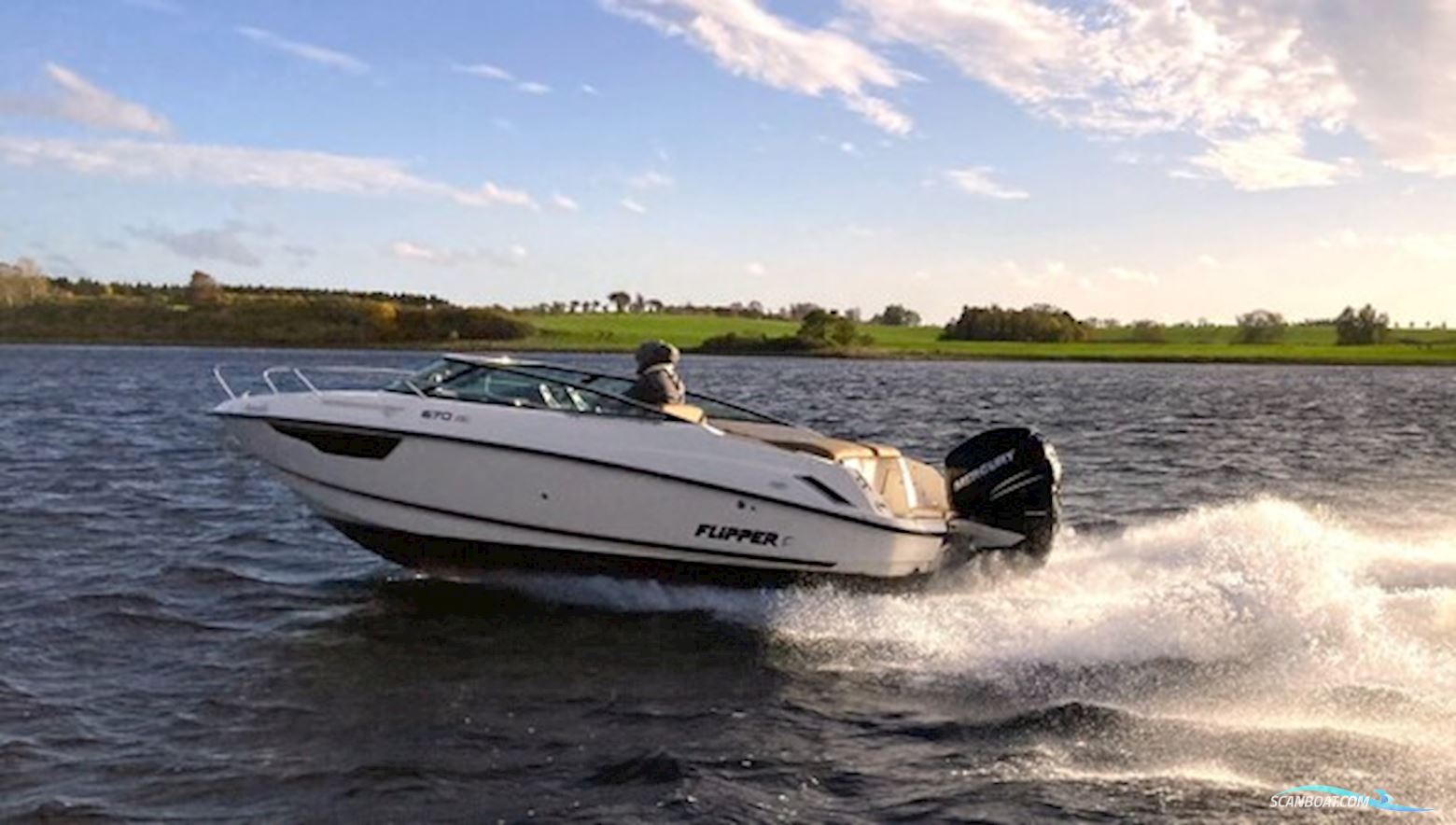 Flipper 670 DC med Mercury 225 hk Verado