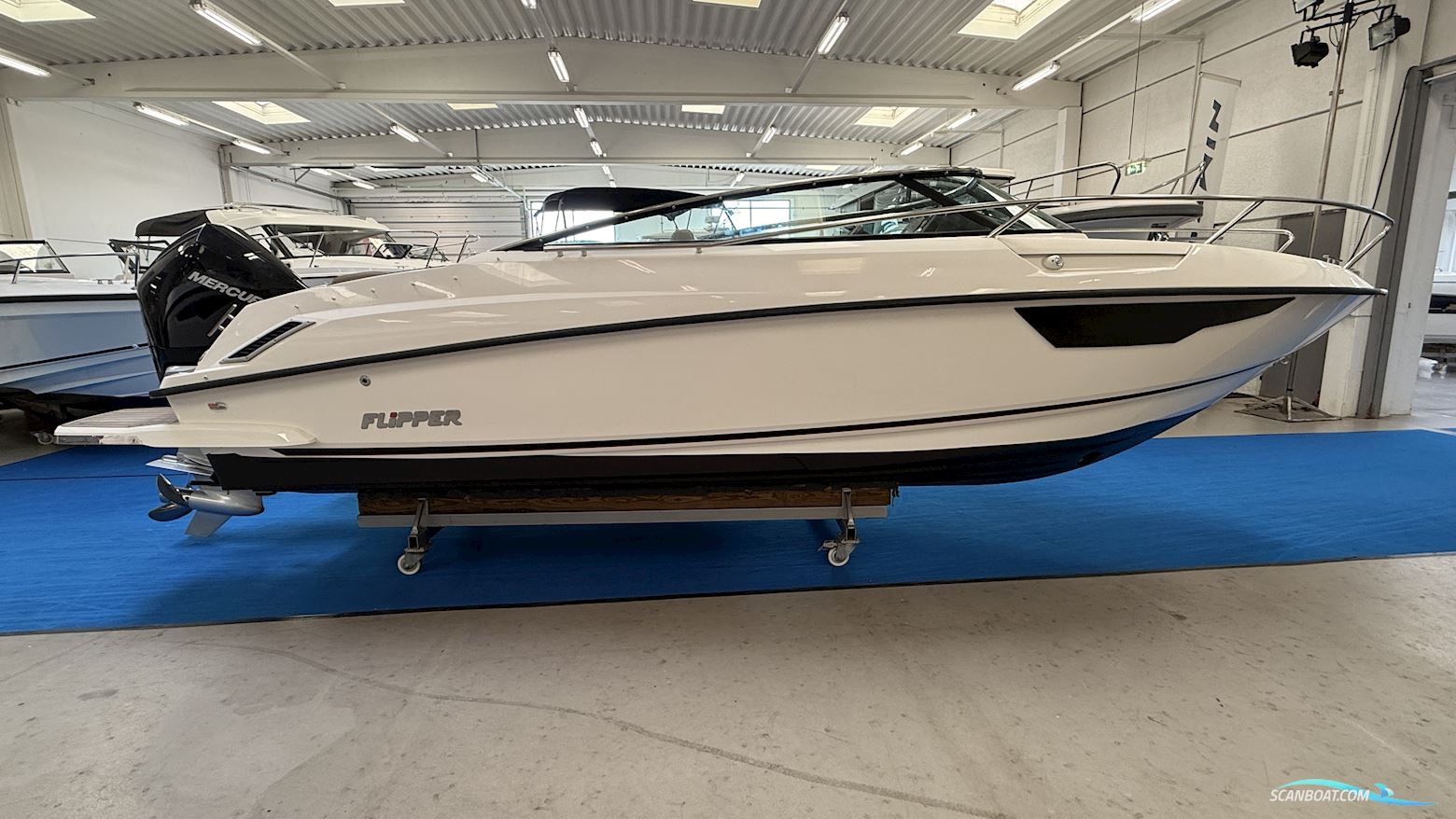Flipper 700 DC  Motorboot 2021, mit Mercury motor, Dänemark